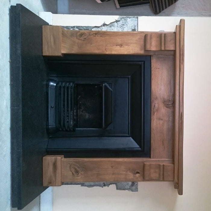 Custom Irish Oak Fireplace
