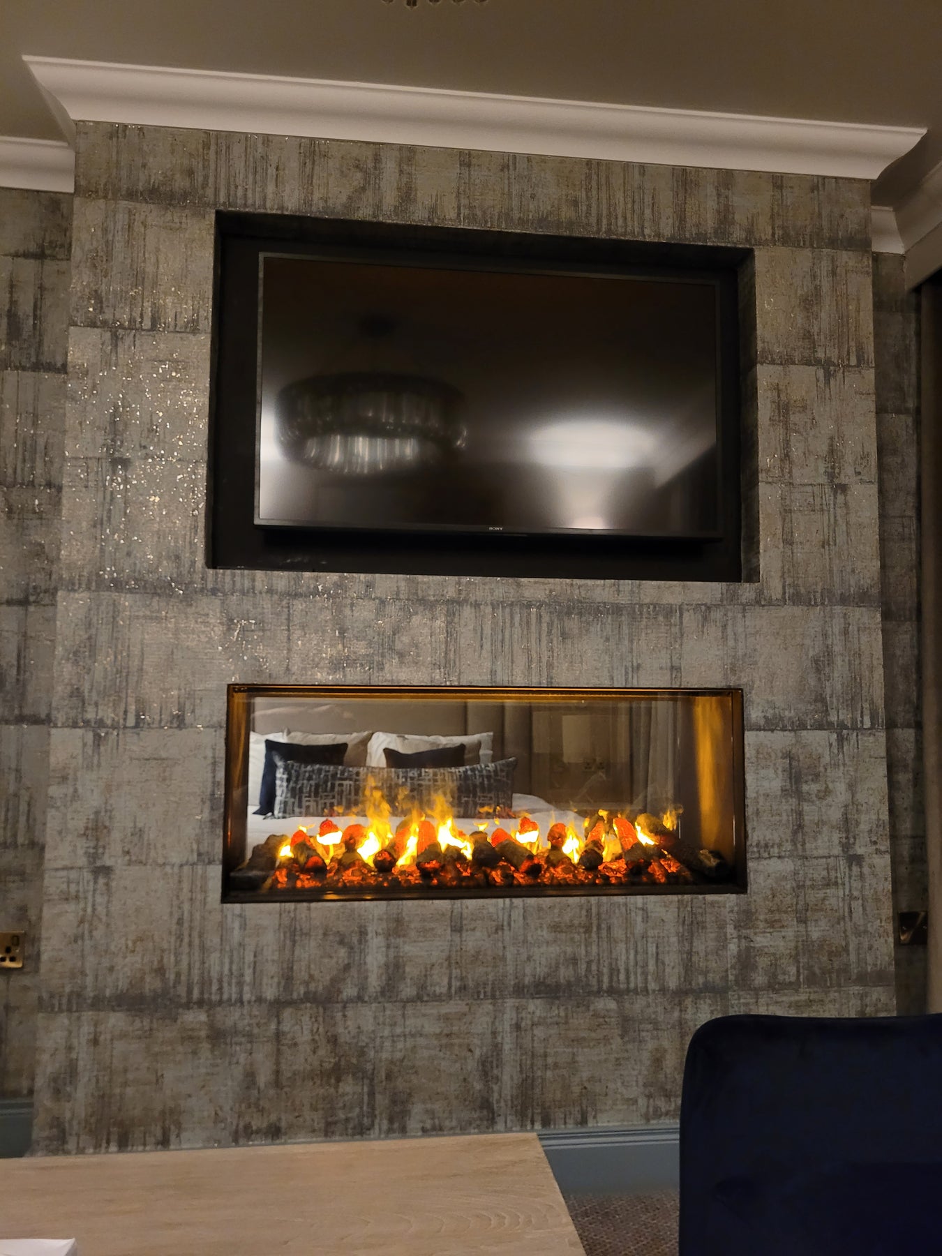 Double Sided Cassette Electric Fires