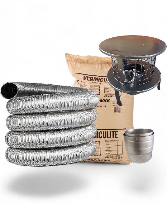 Flexible Flue Liner and Kits