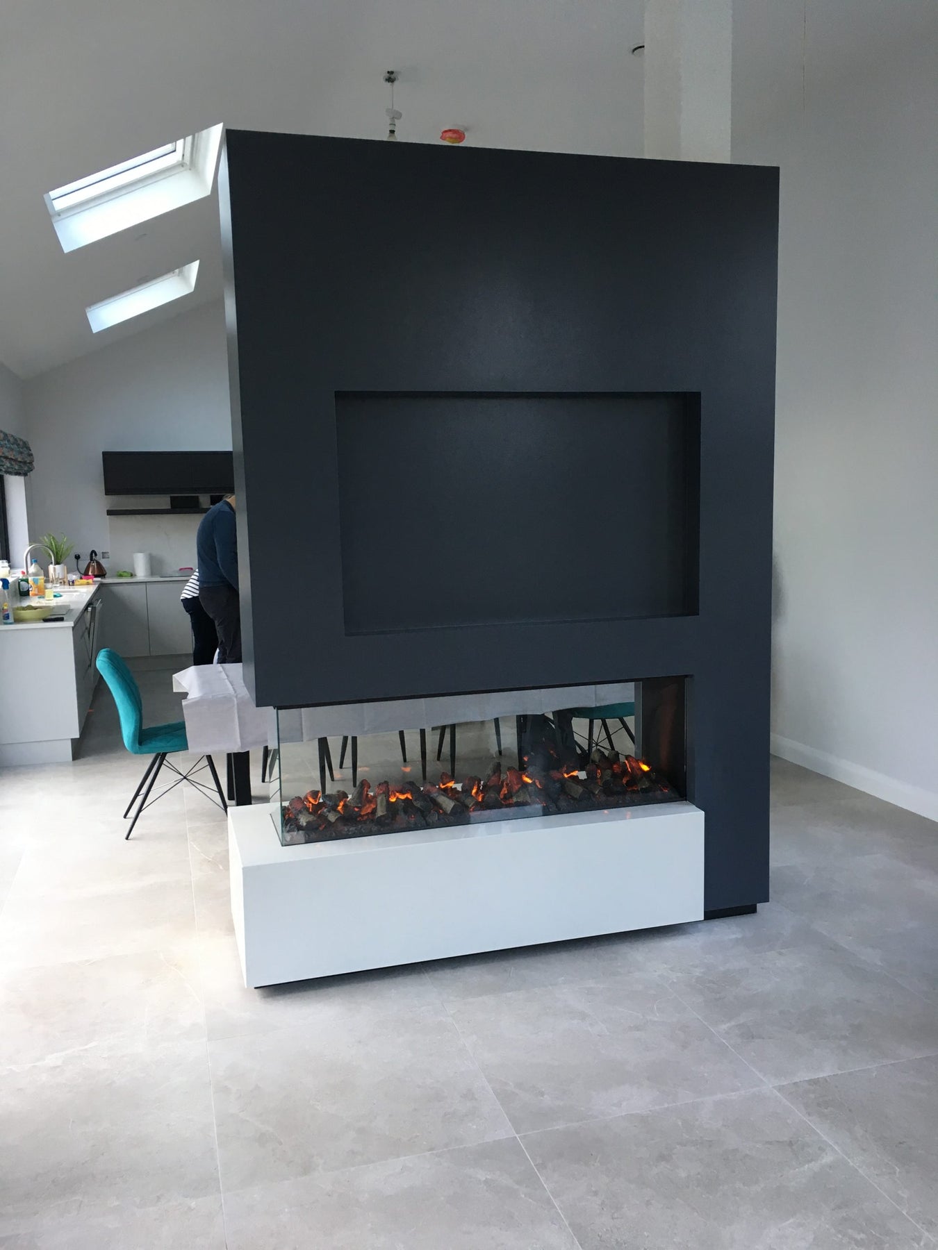 Electric Fire Room Dividers