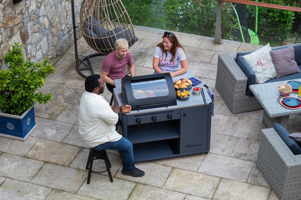 Sahara ARKE 3 Burner Gas BBQ