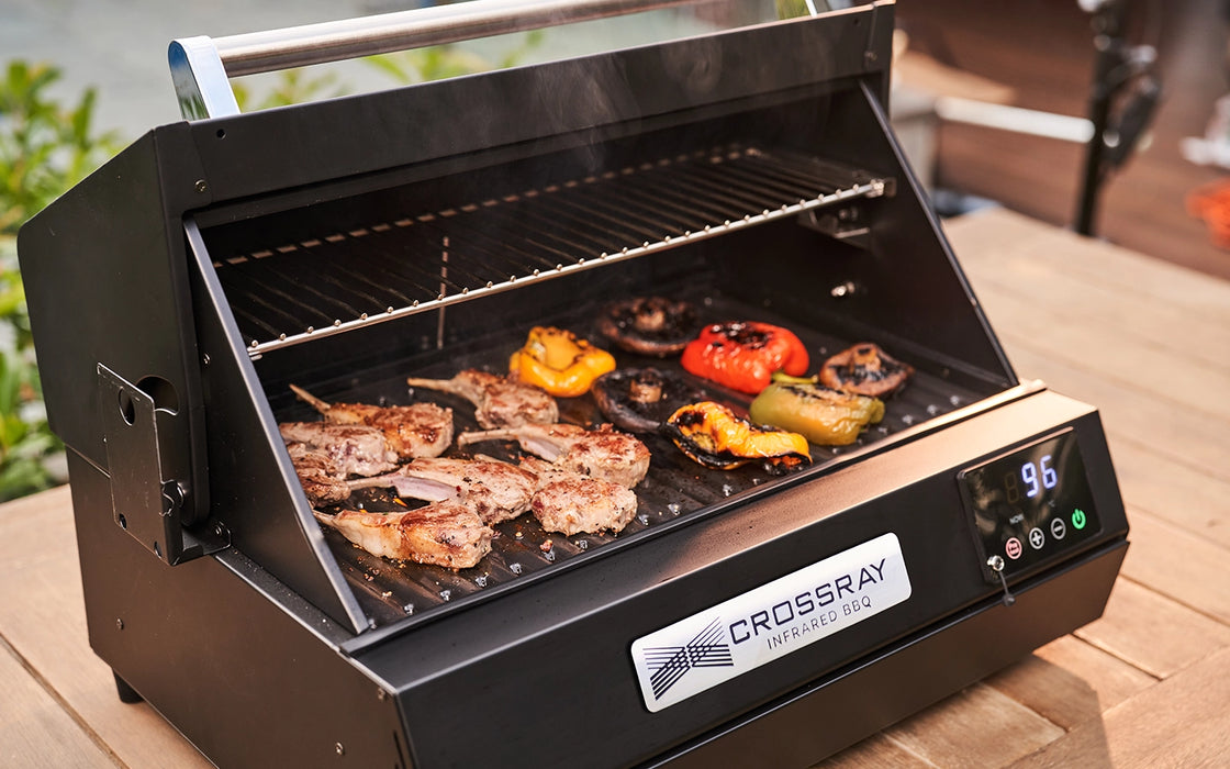 Crossray eXtreme Infared Portable Electric BBQ with Trolly
