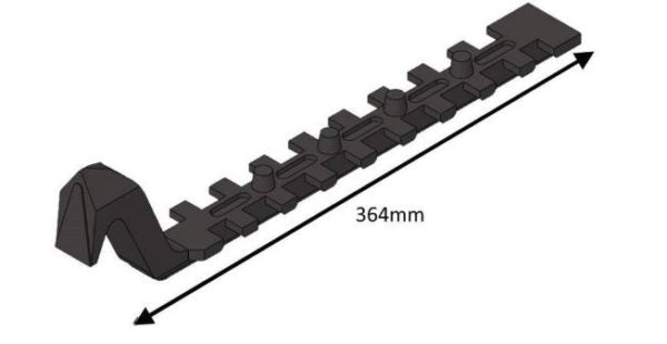 Hunter 80B Top Grate Bar (HER080T)