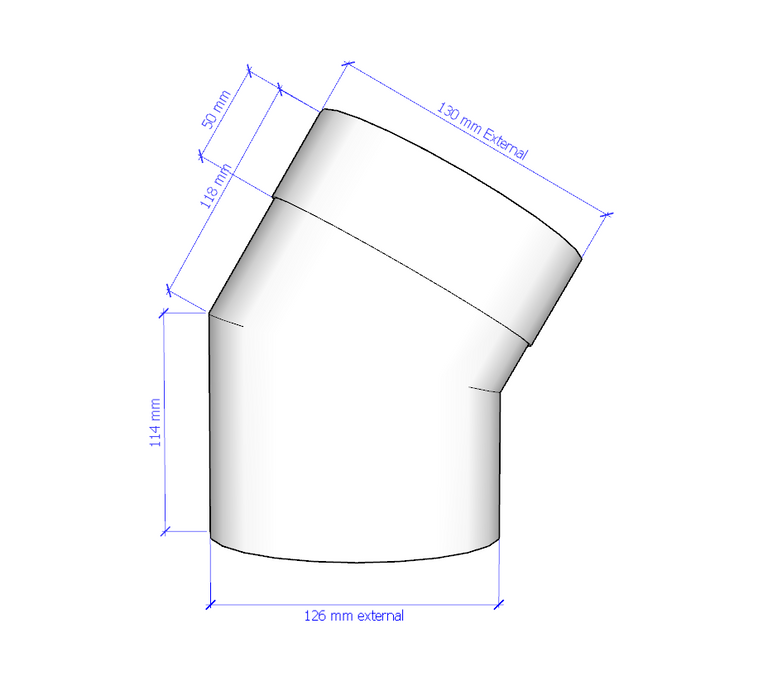 5" 30 Degree Bend SS (MI System 1)