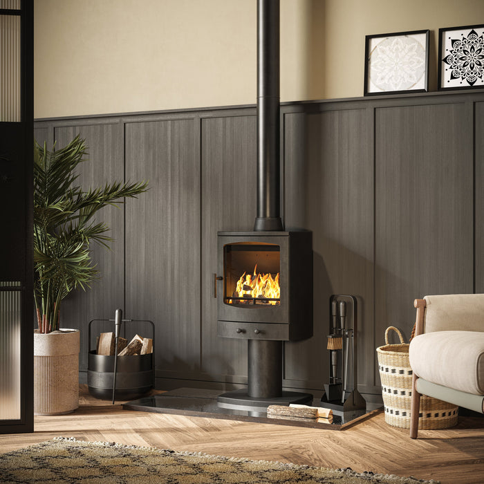 Mazona Eco Callan 5kw  Pedestal  Multi Fuel Stove