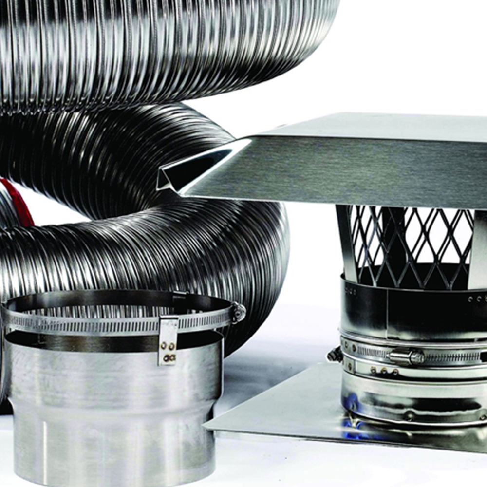 Flexible Flue Liner and Kits