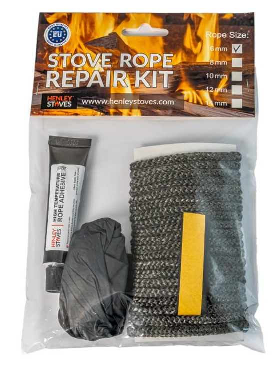 Henley 6mm x 2.5m Stove Rope Kit — Spratt Fireplaces