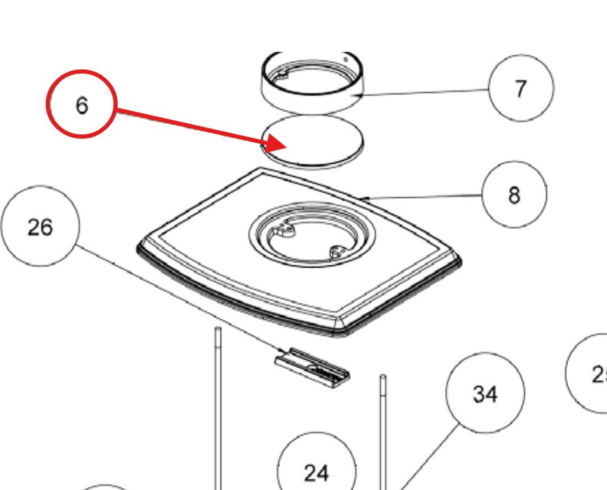 Stanley Oisin HOB Blanking Plate Seno