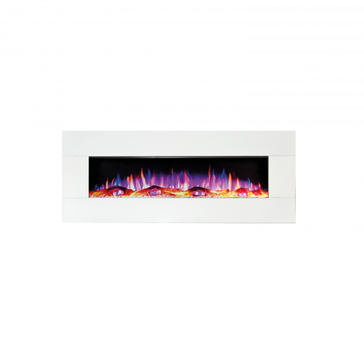 Ezee Glow Mini Zara 42" White Wall Mounted Electric Fire