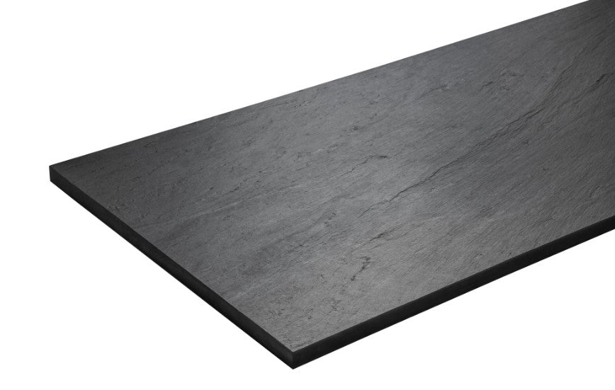 Italian Riven Slate 66 x 20 Slab (Unfinished Saw Edge)