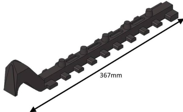 Hunter Herald 80b Lower Grate Bar