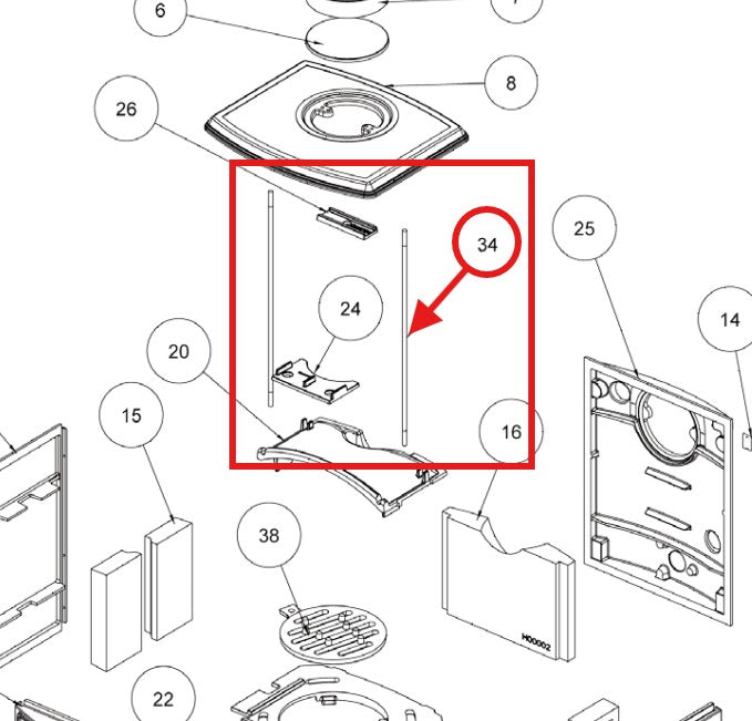 Stanley Oisin TIE BOLTS (M8 * 440mm)