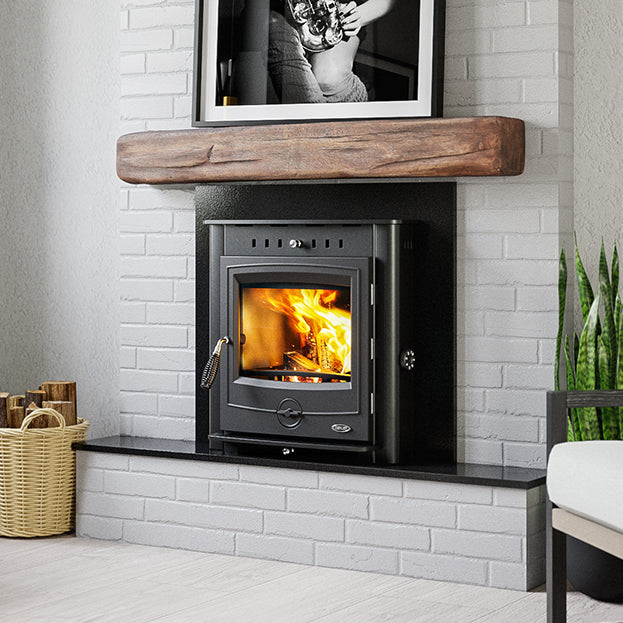 Henley Achill 17.5kW Matt Black Inset Boiler Stove (Eco)