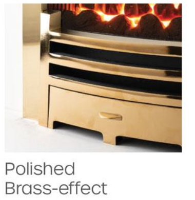 Gazco Logic HE Arts, Natural gas, Conventional Flue, Logs
