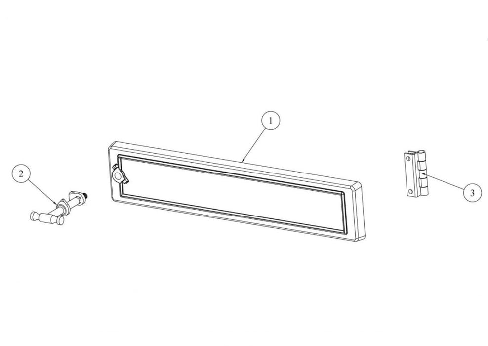 Stanley Ashling Ash Door Handle Assembly (Part No.  2)