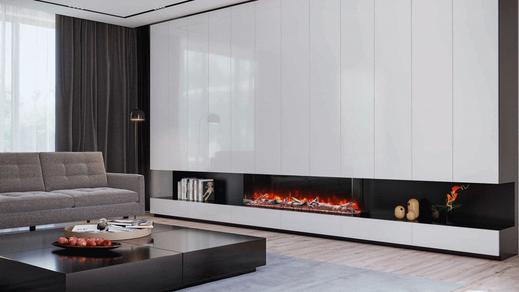 Emporio Marco Elite 1500 3 Sided Electric Fire