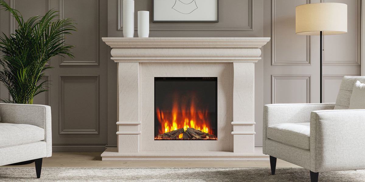 Henley AURORA 650 Electric Fire with Exclusive Log set — Spratt