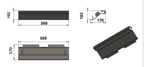 Henley Baffle Athens / Orion 700 Outside Big