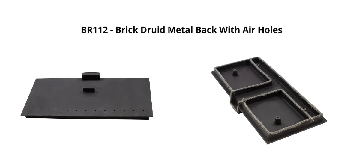 Druid 12 Metal Back Plate with air holes