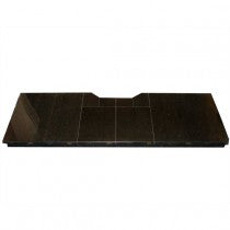 Black Granite Hearth