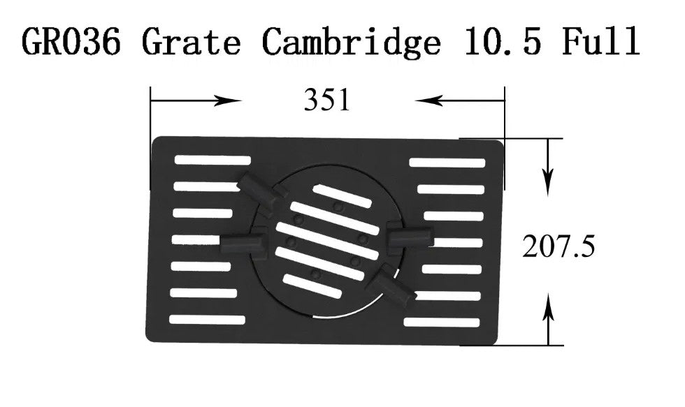 Henley Cambridge 10.5 Full Grate Set