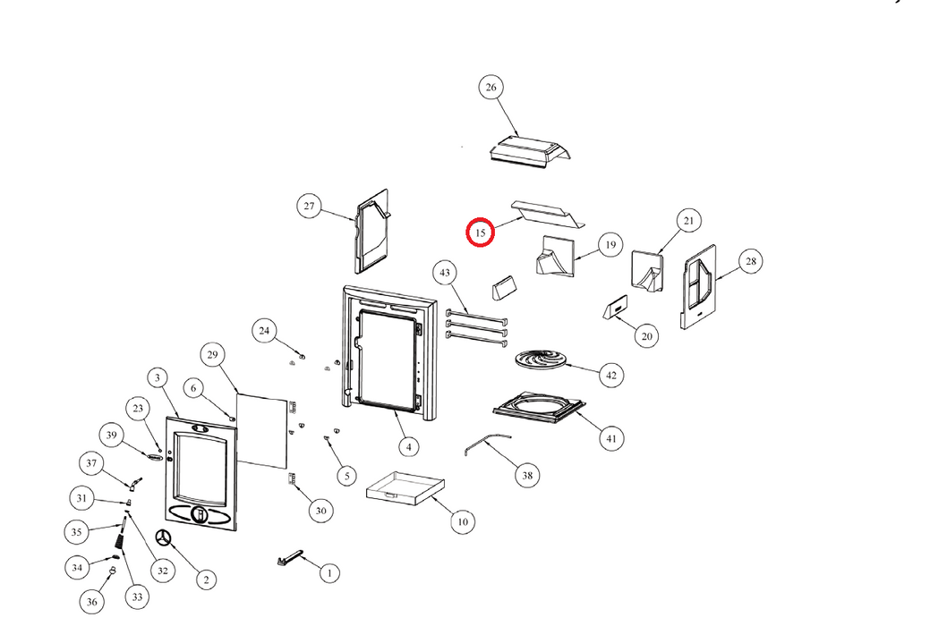 Stanley Cara BOTTOM BAFFLE