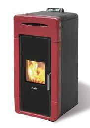 Kalor Nadia 24B Wood Pellet Boiler Stove Bordeaux