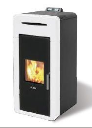 Kalor Nadia 24B Wood Pellet Boiler Stove White