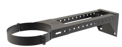 Convesa 150 WALL BRACKET T.W. MULTIFUEL ADJUSTABLE 80-440mm BLACK