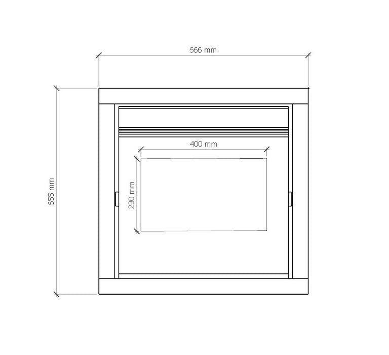 Elcofire Cooper 8S Air Inset Pellet Stove