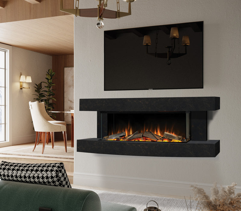 Evonic Cubbington Electric Fireplace Suite
