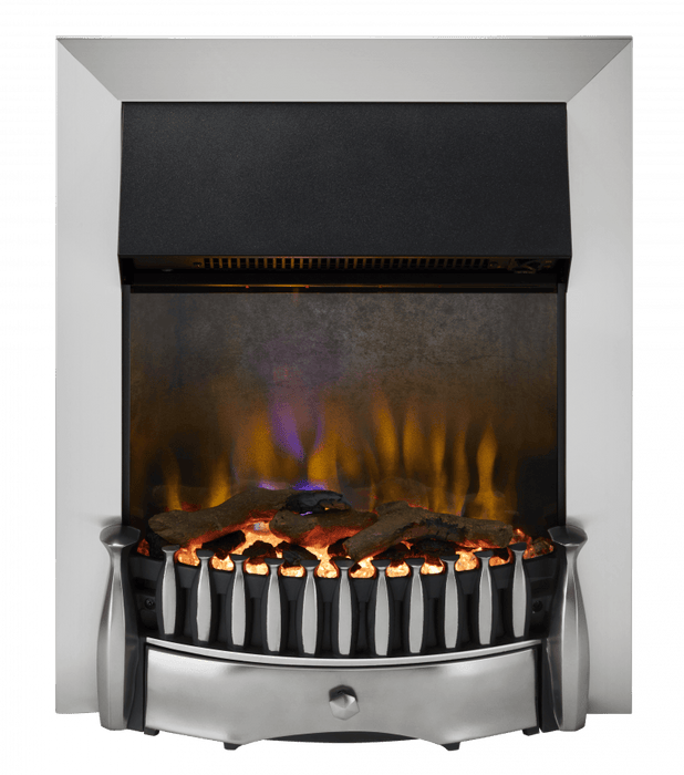 Dimplex Breamar Chrome 3D Electric Inset Fire 1