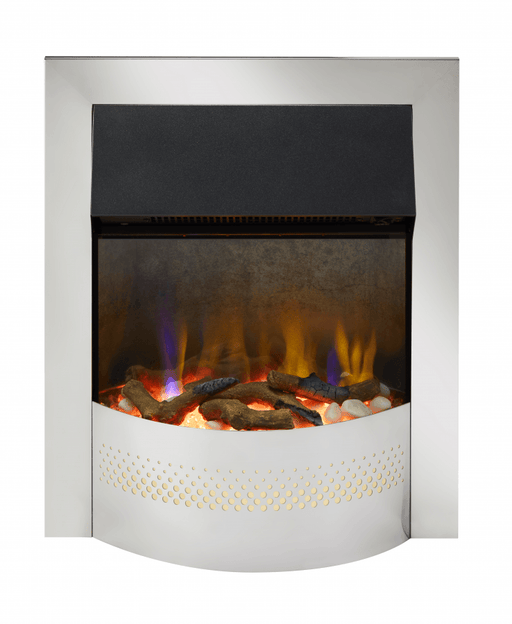 Dimplex Portree Chrome 3D Electric Inset Fire 1