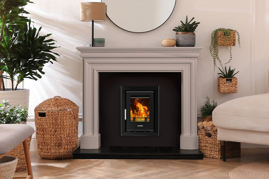 ElcoFire Luna Glass Multi Fuel Cassette Stove