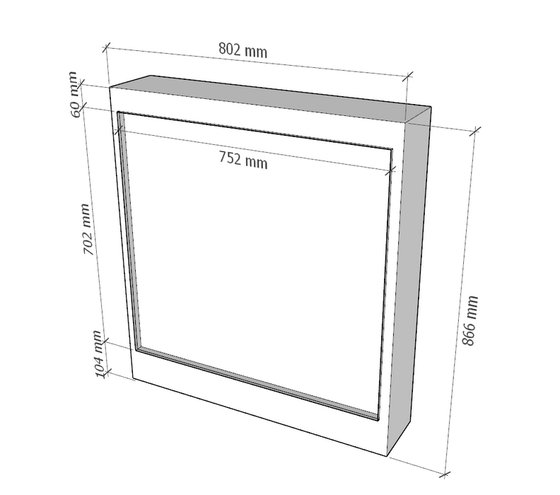 Flamora P750 Portrait Electric Fire