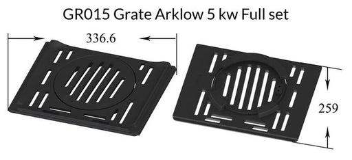 Henley Arklow 5kW Insert Stove Full Grate Set