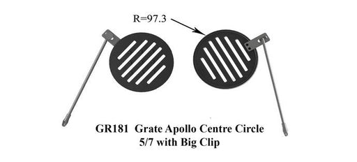 Grate Apollo Centre Circle 5/7 with Big Clip