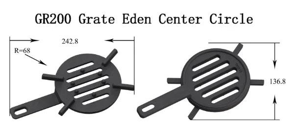 Eden Centre Grate