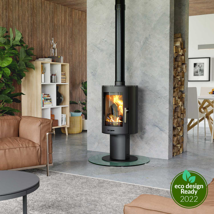 Geneva Logstore 5kW Pedestal Wood Burning (Eco)