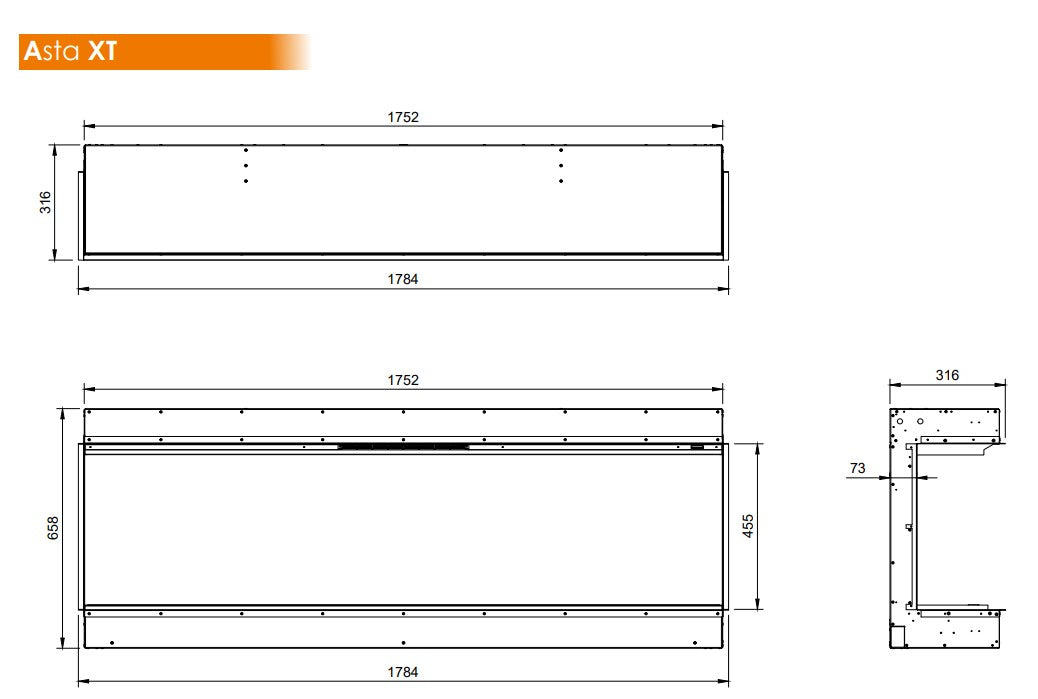 Halo 1800 XT Dimensions