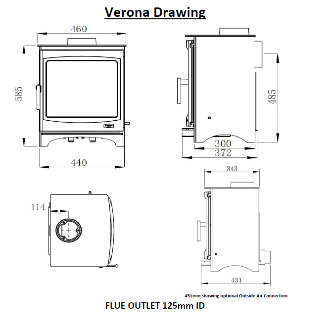 Hamco Verona Dimensions