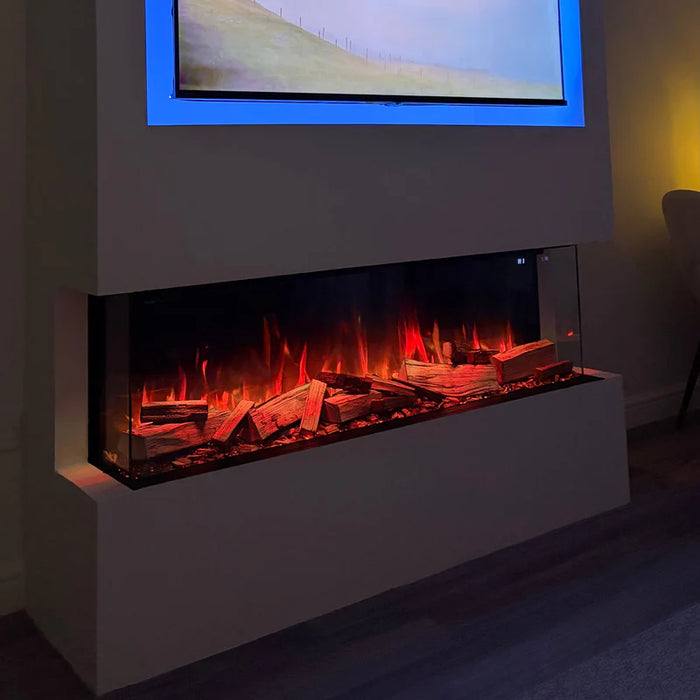 Ellere Vista 130 Sided Electric Fire