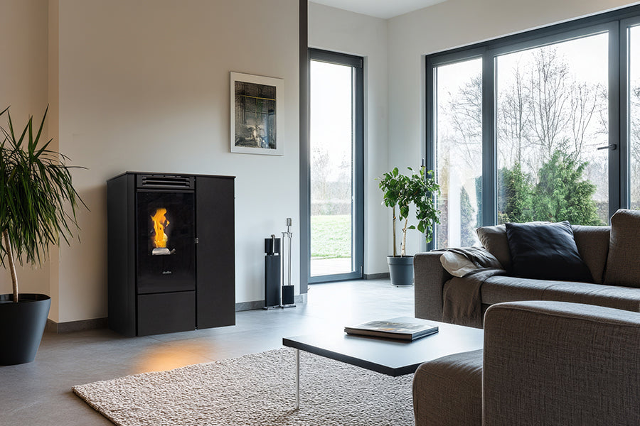 Elcofire Kiva Slimline Pellet Stove