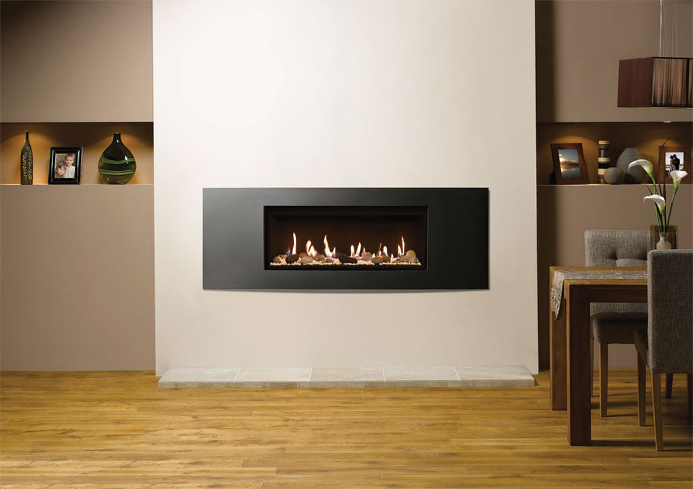 Gazco Studio 2 Glass Fronted LPG Conventional Flue