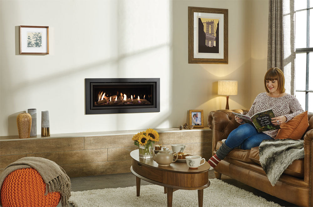 Gazco Studio 2 Glass Fronted LPG Conventional Flue