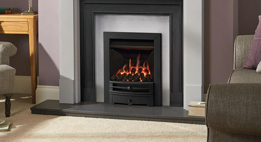 Gazco Logic He Chartwell, LPG, Conventional Flue, Logs