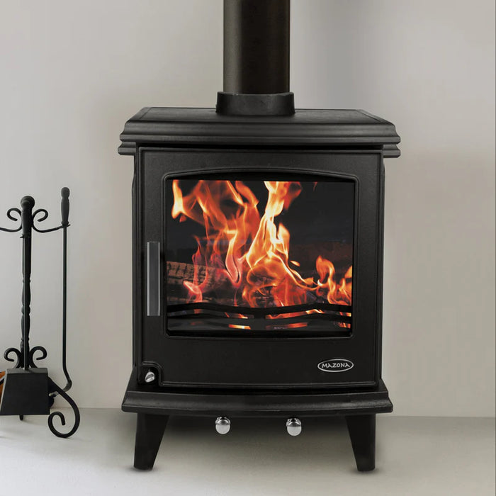 Mazona Westport 5kw Multi Fuel Stove Satin Black