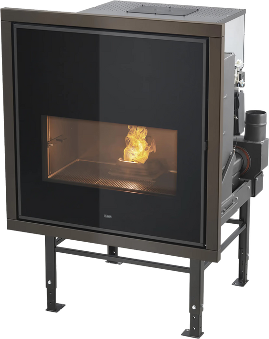 Klover Pfp 240 Glass & Frame Inset Pellet Boiler