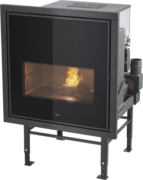 Klover Pfp 240 Glass & Frame Inset Pellet Boiler