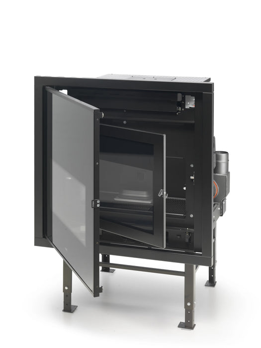 Klover Pfp 240 Glass & Frame Inset Pellet Boiler